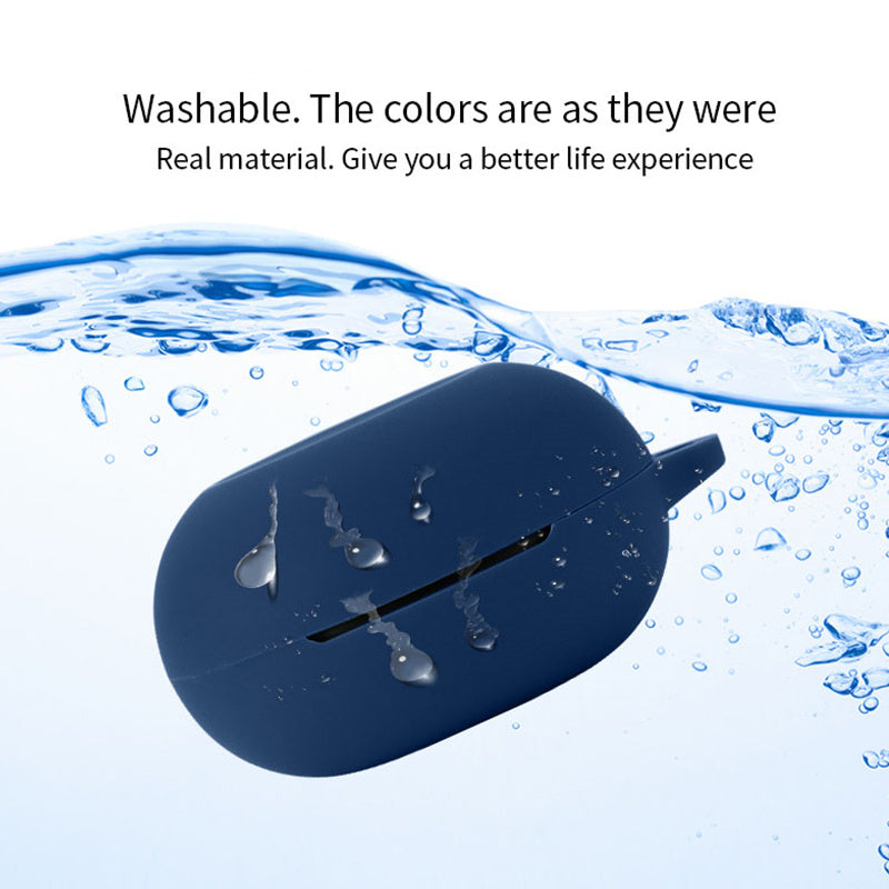 Dust-proof Wireless Bluetooth Earphones Case for Oraimo Airbuds 3 Soft Silicone Cover with Anti-lost Buckle Dust-proof Wireless Bluetooth Earphones Case for Oraimo Airbuds 3 Soft Silicone Cover with Anti-lost Buckle